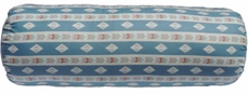 Kakaos Summer Flowers Round Bolster Cover #6